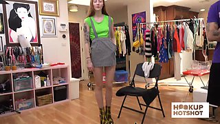 BTS - Megan Winters Shows Off Her Natural Charm Behind The Scenes!