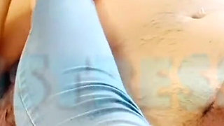New Foot Session with Jeans Cigarette