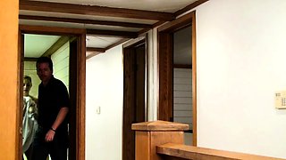 Naughty blonde femdom fetish hottie rams ass with strapon