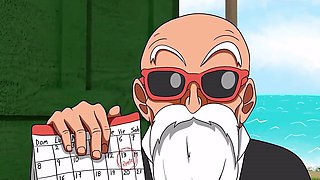 Anime cartoon, hot animated, training