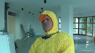 18-Year-Old Mary Monroe Gets An Anal Creampie in POV