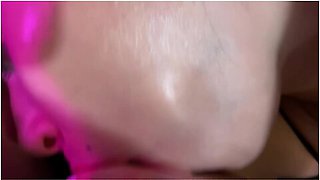 Best View Of Blowjob In Black Nylons And Lace