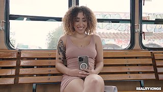 RK Prime - The Fucking Public Bus Threesome 1 - Damion Dayski