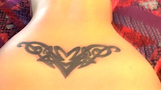 Pigtailed amateur teen blowjob