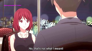 Ejaculation, in japanese, anime fuck