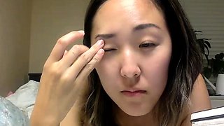 Sexy teen doggystyle fuck on webcam close up