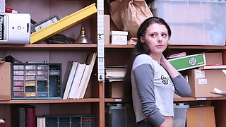 Megan Sage and her slender curves in skimpy lingerie join Justin Magnum for a mind-blowing blowjob