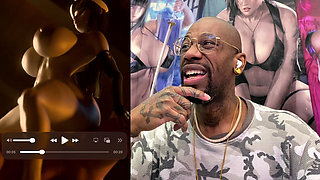 Big Breast Fat Ass Girl Getting Anal Fucked with Her Huge Bald Ass Pussy Exposed, Beautiful Bald Pussy Babe Getting Backshots