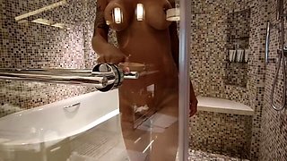 Lovely Monika Fox Gets Naked And Takes A Shower