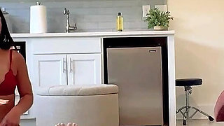 Double Femdom Cuck Punishment - Mars Solo and Misty Addams Punish Their Submissive Cuck Island Boy with Floggers, Paddles, Spank