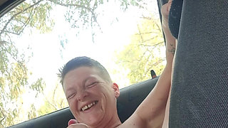 Squirting Car Play, Almost Busted