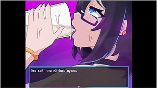 Waitress Learns To Serve Customers Dicks. Female Voice With Car Toon