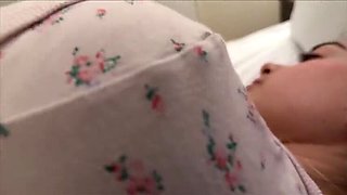 Step Sister Molly Little Shares Bed - Petite Teen Blowjob & Missionary POV