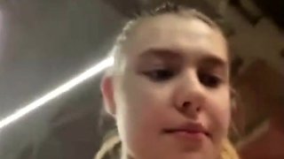 crazy banging in a gym