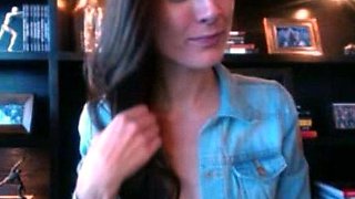 Hottest brunette solo webcam masturbation 2