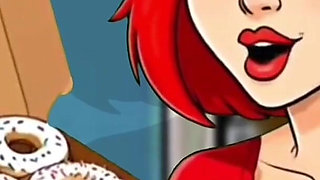 American MILF 4: Married Sluts at Work. Cartoon Compilation