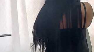 Gym Maintenance Guy Gets a Deepthroat Reward - Natural Beauty