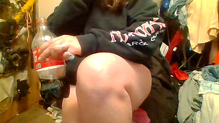 caught almost with vibe fingering