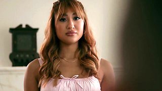 Seductive Brad Newman and Mina Luxx's hd dirt