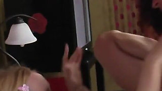 Horny Old & Young Lesbian Couple Lick Each Other's Assholes