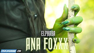 Enticing Ana Foxxx and Kenna James at scissoring in lesbian movie