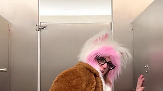 At the Airport Getting Ready for Some More Anal Training