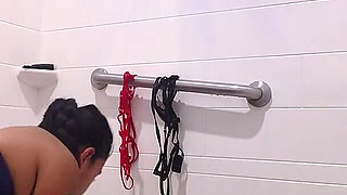 Barbiie Getting in the Shower