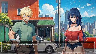Bluring The Walls Romance Hentai Game Ep.1 Expose Her Perfect Ass In The Street !