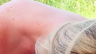 Nymphomaniac German Teen Let Stranger Fuck Her Without Condom at Beach