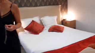 Amateur Wife Enjoys Half Naked Sex