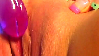 Tatted Brunette German MILF Housewife Enjoys Lesbian Fun with Toys
