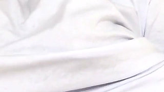 Famous Schoolgirl Masturbating for Classmates in Class