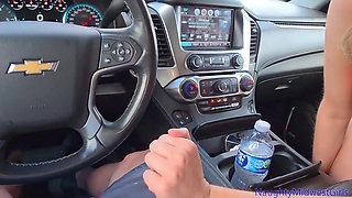 Daisy Moon - Sucks Old Cock in the Car