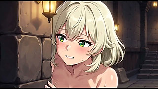 A Cute Girls in a Dark Castle, Ai Animation