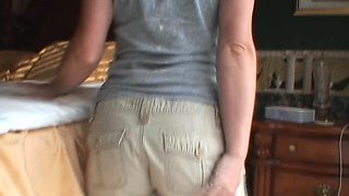 Busty amateur MILF anal hardcore