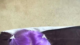 Public blowjob from an amateur brunette babe in POV video