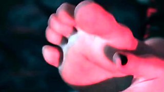 Hot amateur european foot and pantyhose fetish