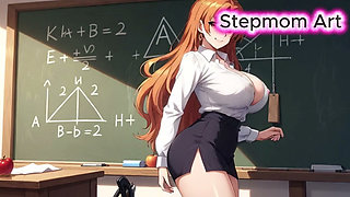 JOI Stepmom Teacher Finger Orgasm - Come with me 100% You'll cum - Dirty Talk