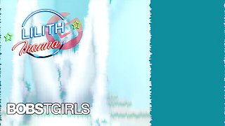Grooby Girls featuring girl's bareback anal trailer