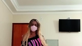 Shemale tranny amateur rammed in butt