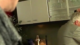 German MILF - blonde MILF blowjob deepthroat