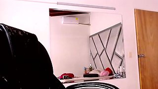 Sexy webcam brunette with big boobs