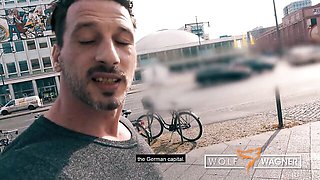 Skinny smut with energetic Sophie Logan and Gino Gemelli from Wolf Wagner Love