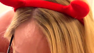 Stepmom Fucks Her Son After a Crazy Halloween Party