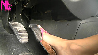 Revving in Pink Birkenstock Flops