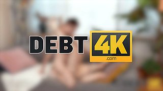 Debt4k. came to spider for her debt - got caught in her web!