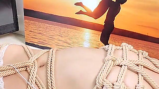 Breast Binding and Buttocks Bondage Training