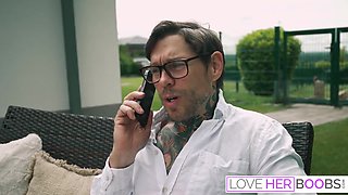 Tattooed Blonde Milf Fucked Hardcore With Blondie Bombshell And Dean Van Damme