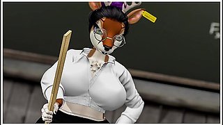 Good Girl Ott Herself In Detention - Second Life Yiff