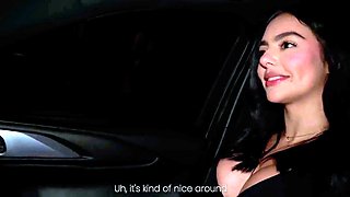 Iris Rodriguez Gets Fucked In The Car At Late Night